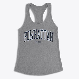Powhattan Ohio Traditional Women's Racerback Tank