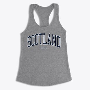 Scotland Ohio Traditional Women's Racerback Tank