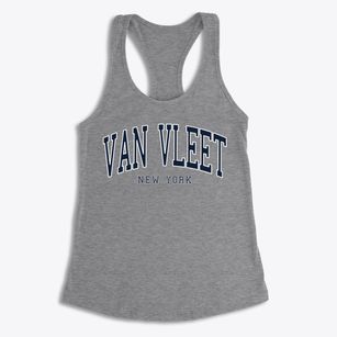 Van Vleet New York Traditional Women's Racerback Tank