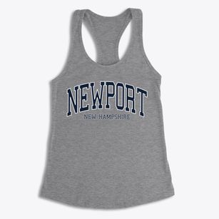 Newport New Hampshire Traditional Women's Racerback Tank