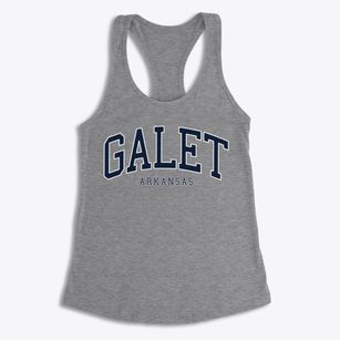 Galet Arkansas Traditional Women's Racerback Tank