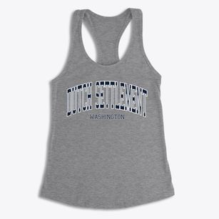 Dutch Settlement Washington Traditional Women's Racerback Tank