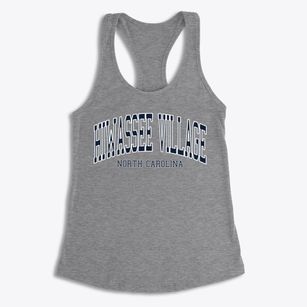 Hiwassee Village North Carolina Traditional Women's Racerback Tank