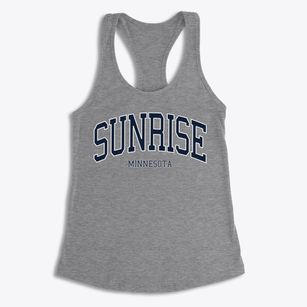 Sunrise Minnesota Traditional Women's Racerback Tank