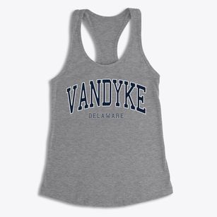 Vandyke Delaware Traditional Women's Racerback Tank