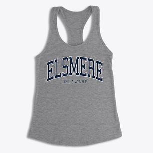 Elsmere Delaware Traditional Women's Racerback Tank