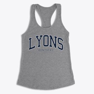 Lyons Kentucky Traditional Women's Racerback Tank