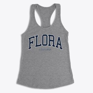 Flora Louisiana Traditional Women's Racerback Tank