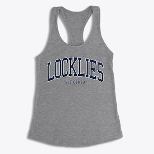 Locklies Virginia Traditional Women's Racerback Tank