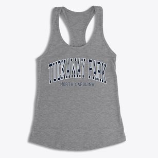 Tuckaway Park North Carolina Traditional Women's Racerback Tank