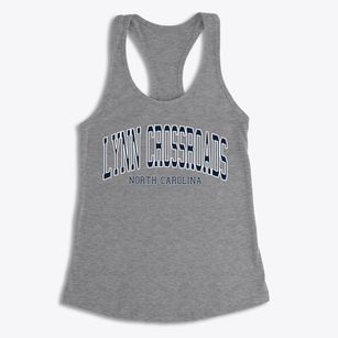 Lynn Crossroads North Carolina Traditional Women's Racerback Tank