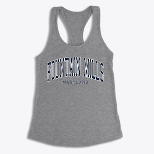Fountain Mills Maryland Traditional Women's Racerback Tank