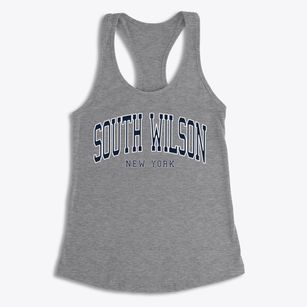 South Wilson New York Traditional Women's Racerback Tank