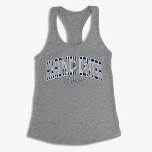 Hardwick Center Vermont Traditional Women's Racerback Tank