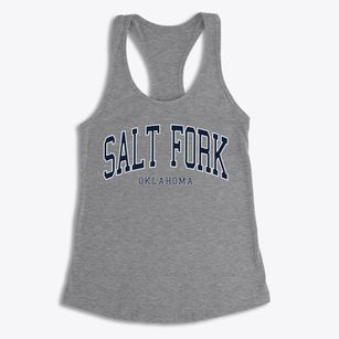 Salt Fork Oklahoma Traditional Women's Racerback Tank