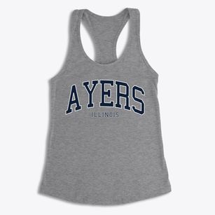 Ayers Illinois Traditional Women's Racerback Tank