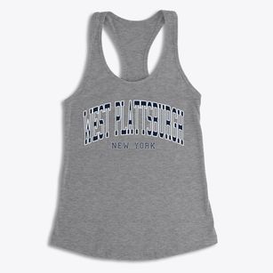 West Plattsburgh New York Traditional Women's Racerback Tank