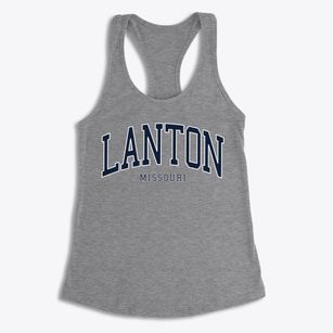 Lanton Missouri Traditional Women's Racerback Tank