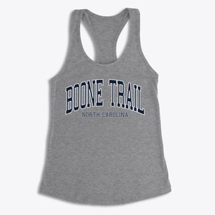 Boone Trail North Carolina Traditional Women's Racerback Tank