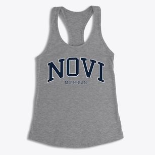 Novi Michigan Traditional Women's Racerback Tank