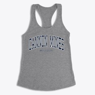 Cannon Mines Missouri Traditional Women's Racerback Tank