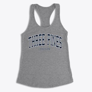 Three Pines Oregon Traditional Women's Racerback Tank