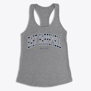 East Harpswell Maine Traditional Women's Racerback Tank
