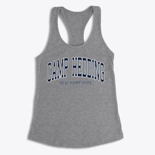 Camp Hedding New Hampshire Traditional Women's Racerback Tank