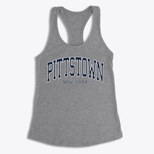 Pittstown New York Traditional Women's Racerback Tank