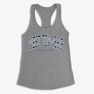 West Township New York Traditional Women's Racerback Tank