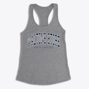 Waltons Store North Carolina Traditional Women's Racerback Tank