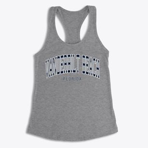 Vanderbilt Beach Florida Traditional Women's Racerback Tank