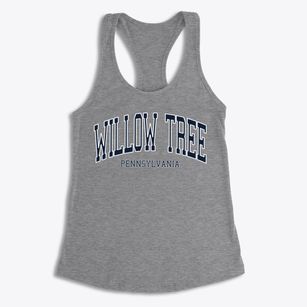 Willow Tree Pennsylvania Traditional Women's Racerback Tank