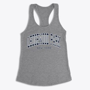 Ledgewood Park New York Traditional Women's Racerback Tank