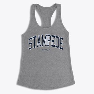 Stampede Texas Traditional Women's Racerback Tank