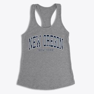 New Oregon New York Traditional Women's Racerback Tank