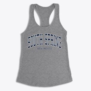 South Spring New Mexico Traditional Women's Racerback Tank