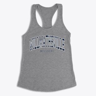 Willmathsville Missouri Traditional Women's Racerback Tank