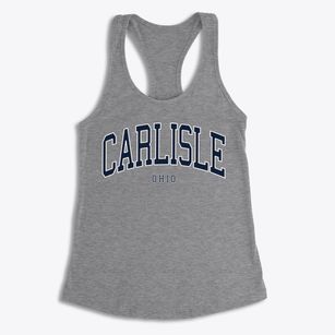 Carlisle Ohio Traditional Women's Racerback Tank