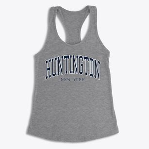 Huntington New York Traditional Women's Racerback Tank