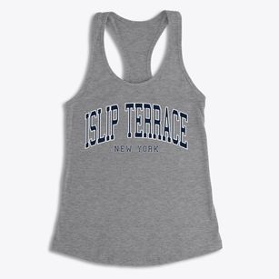 Islip Terrace New York Traditional Women's Racerback Tank