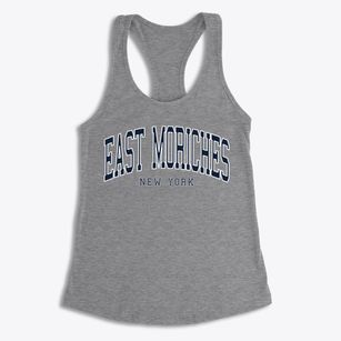 East Moriches New York Traditional Women's Racerback Tank