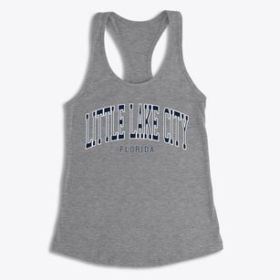 Little Lake City Florida Traditional Women's Racerback Tank