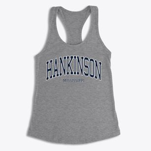 Hankinson Mississippi Traditional Women's Racerback Tank