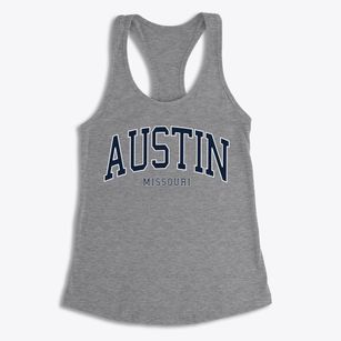 Austin Missouri Traditional Women's Racerback Tank