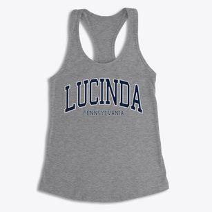 Lucinda Pennsylvania Traditional Women's Racerback Tank