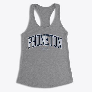 Phoneton Ohio Traditional Women's Racerback Tank