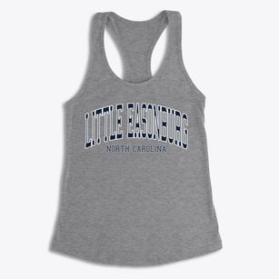 Little Easonburg North Carolina Traditional Women's Racerback Tank
