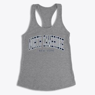 North Cambridge New York Traditional Women's Racerback Tank