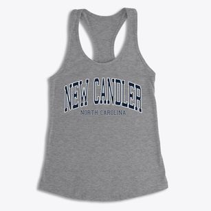 New Candler North Carolina Traditional Women's Racerback Tank